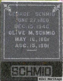 Olive M Schmid