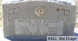 Maggie Ola Rodgers Taylor