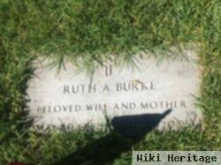 Ruth A Burke