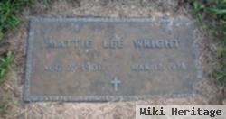 Mattie Lee Dean Wright