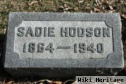 Sarah "sadie" Irwin Hodson