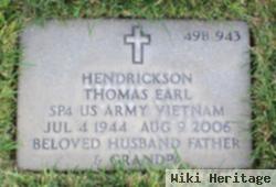 Thomas Earl Hendrickson