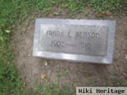 Frank E Benson