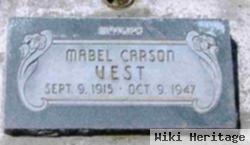 Mabel Carson Vest