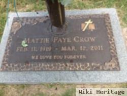 Mattie Faye Coldiron Crow