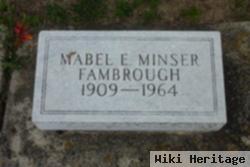 Mabel E Minser Fambrough