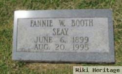 Fannie W. Booth Seay