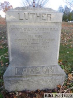 Hattie A. Luther Lamson