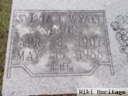 Sylvia Lee Cain Wyatt Simon