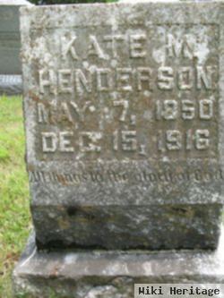 Kate Miller Henderson