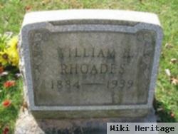William H Rhoades