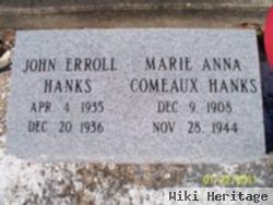 John Erroll "harold" Hanks