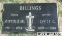 Stephen John Billings, Sr.