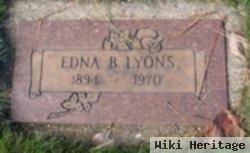 Edna B Lyons