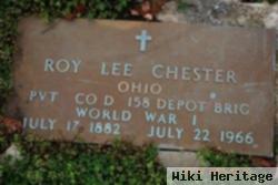 Pvt Roy Lee Chester