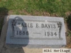 Sadie E Davis