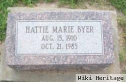 Hattie Marie Byer