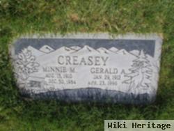 Gerald A Creasey