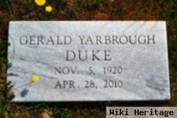 Gerald Yarbrough Duke