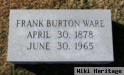 Frank Burton Ware