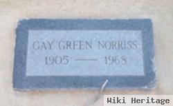Gay Green Norriss