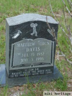 Matthew Alden Davis