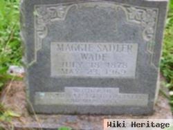 Margaret Settie "maggie" Sadler Wade