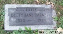 Betty Jane Darnell