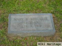 Mary Burrows Whitaker