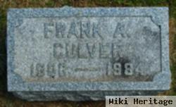 Francis A "frank" Culver