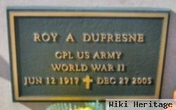 Cpl Roy A Dufresne