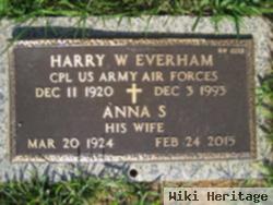 Harry W Everham
