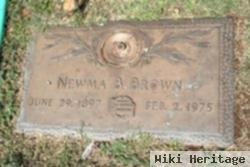 Newma B Brown