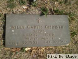 Willie Garth Christie