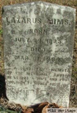 Lazarus Hudson Mims