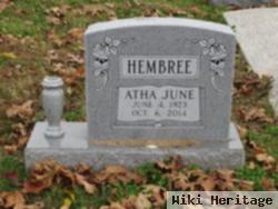 Atha June Hembree