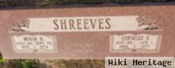 Gertrude E Shreeves