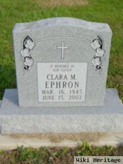 Clara M Ephron