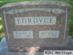 Martha E Fordyce