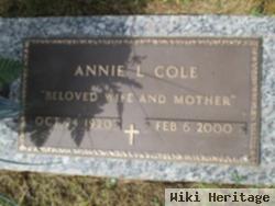 Annie Lela Dunnavant Cole