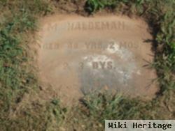 Mary Showalter Haldeman