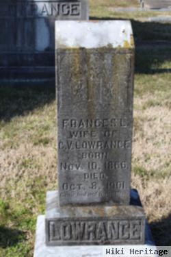 Frances L. James Lowrance