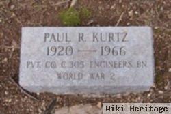 Pvt Paul R Kurtz