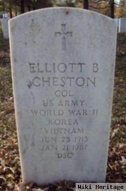 Col Elliott B Cheston