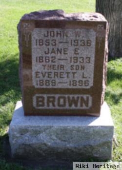 Jane Elizabeth Ross Brown