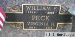 William F Peck