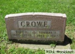 Thomas F Crowe