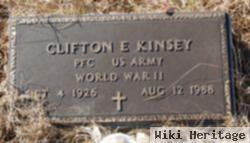 Clifton E. Kinsey