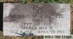 Pvt Morris W. Burnett