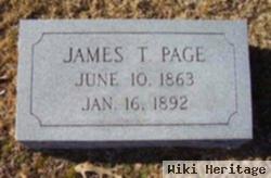 James Thomas Page